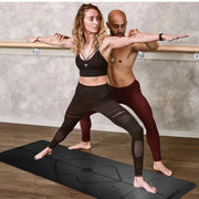 Asanas - tapis de yoga alignement