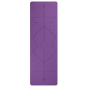 Tapis de Yoga Alignement violet
